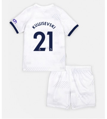 Tottenham Hotspur Dejan Kulusevski #21 Replika Babytøj Hjemmebanesæt Børn 2023-24 Kortærmet (+ Korte bukser)